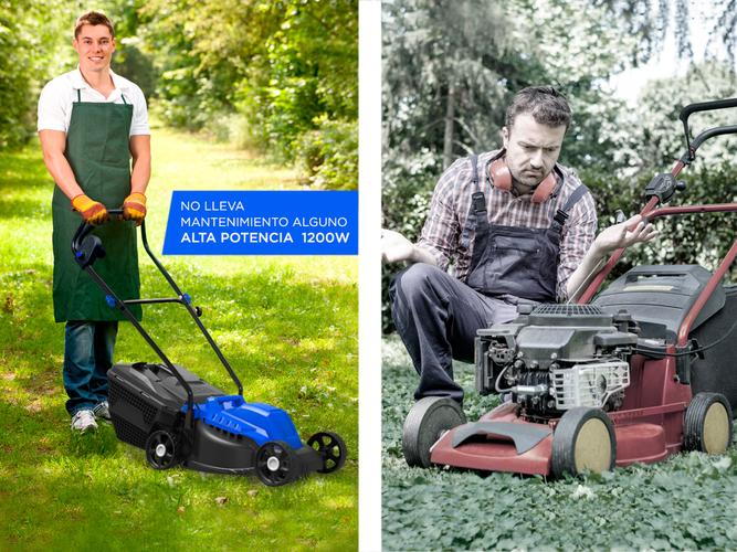 Cortadora de Pasto Gadnic Mower 1300 1200w 30Lts 220v - 4
