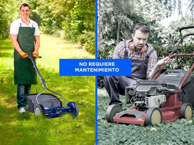 Cortadora de Cesped Gadnic H MOWER Helicoidal Manual  Deposito - 3