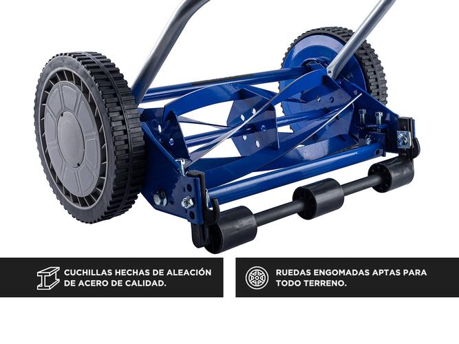 Cortadora de Cesped Gadnic H MOWER Helicoidal Manual  Deposito - 4