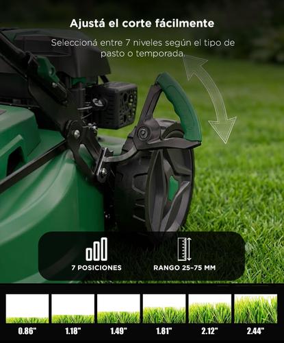 Máquina De Cortar Pasto Gadnic 21” 5.0 HP Autopropulsada Bolsa Recolectora 60 Litros - 3