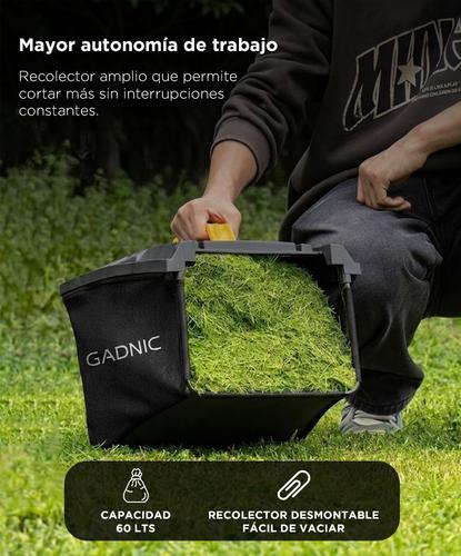 Máquina De Cortar Pasto Gadnic 21” 5.0 HP Autopropulsada Bolsa Recolectora 60 Litros - 5