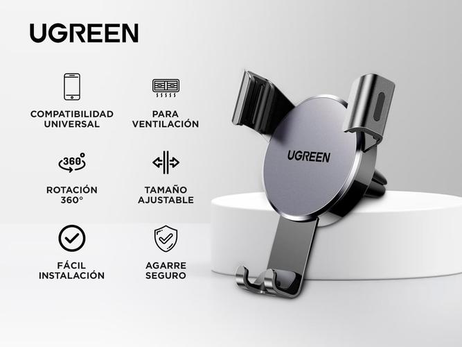Soporte para Ventilación Ugreen Para Celular GPS Auto  - 1