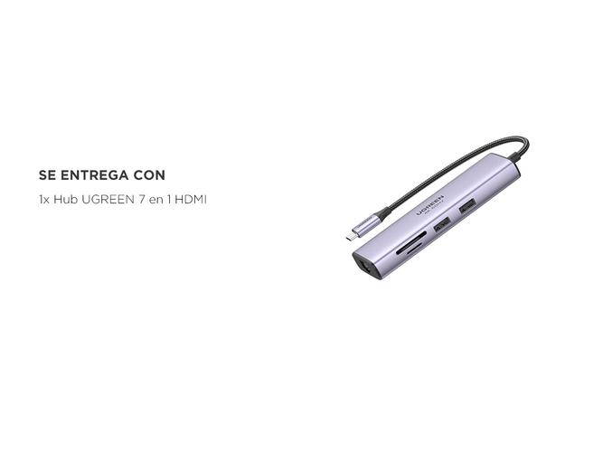 Adaptador Ugreen 7 en 1 4K HDMI USB C Hub - 4