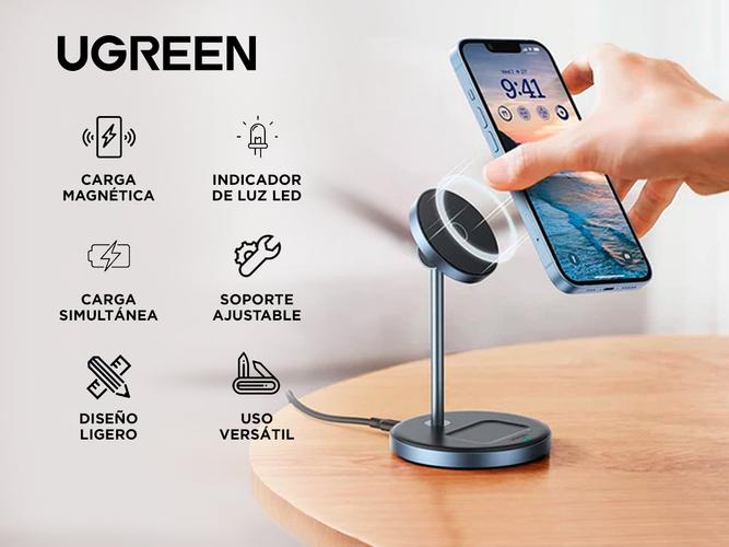 Soporte de Carga Inalámbrico Ugreen Para Iphone - 1