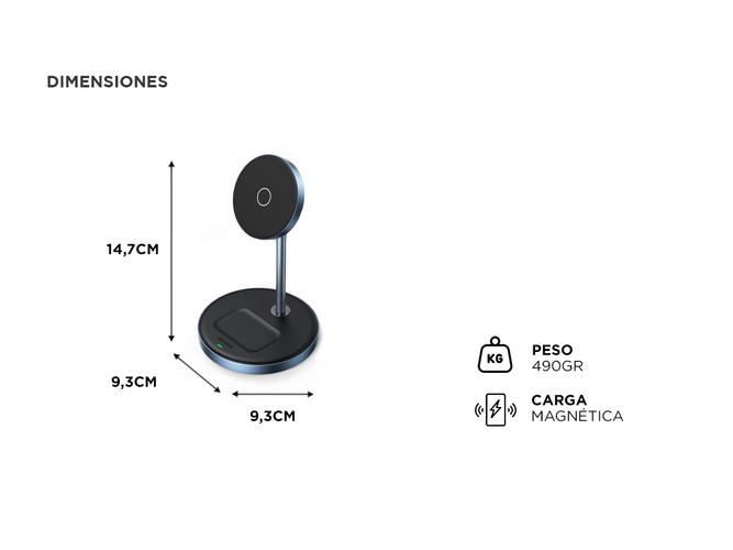 Soporte de Carga Inalámbrico Ugreen Para Iphone - 4