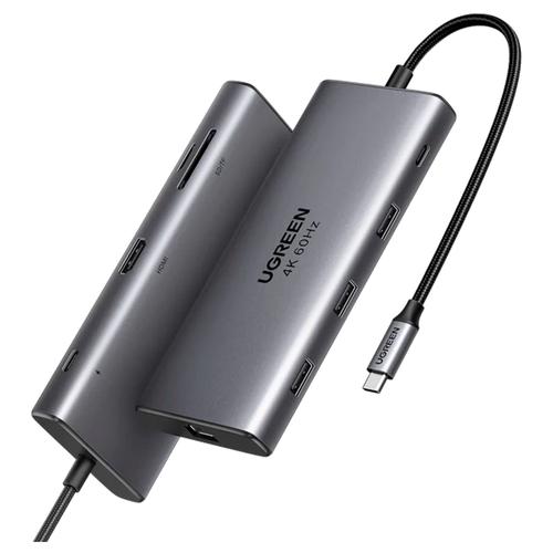 Hub Multipuerto 9 en 1 Ugreen USB HDMI  - 0