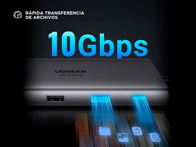 Hub Multipuerto 9 en 1 Ugreen USB HDMI  - 4
