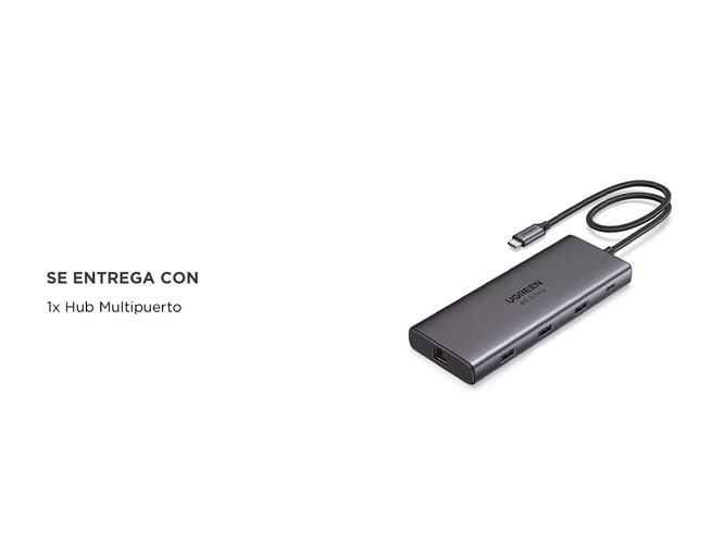 Hub Multipuerto 9 en 1 Ugreen USB HDMI  - 6