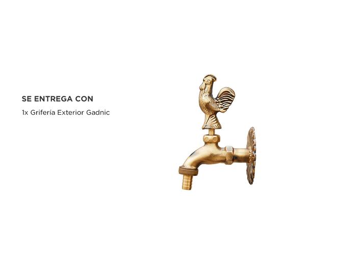 Grifería Exterior Gadnic Canilla de Riego de Gallo  - 5