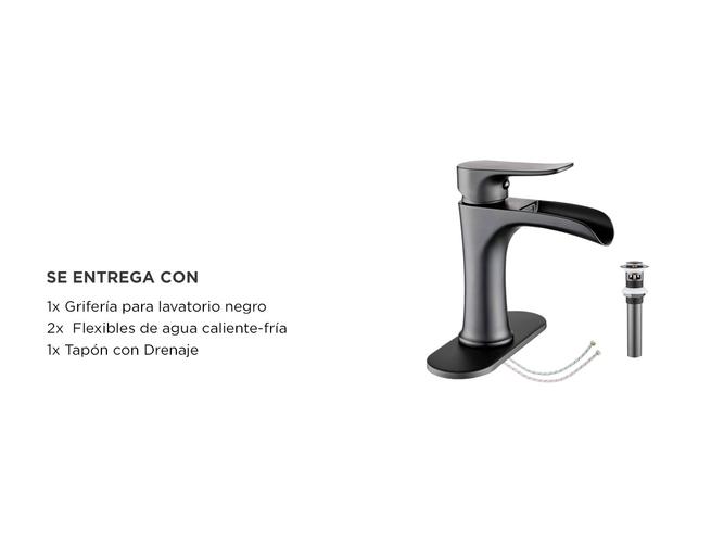 Griferia Canilla Monocomando Lavatorio De Baño - 5