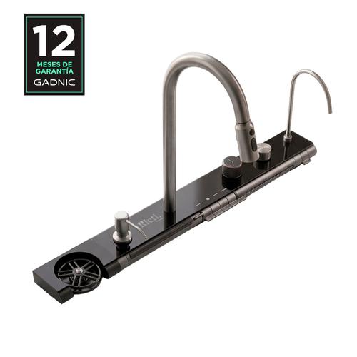 Módulo De Grifería Inteligente Rieti By Gadnic Multifunción Flying Rain Lavavasos Dispenser De Detergente - 0