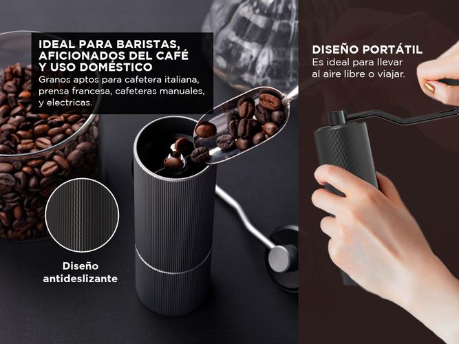 Molinillo de Café Manual Gadnic Profesional Con Regulador de Molida  - 3