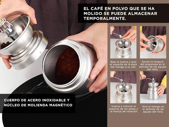 Molinillo de Cafe Manual Gadnic  - 4