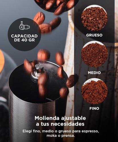 Molinillo de Cafe Manual Gadnic Triturador Semillas  - 2