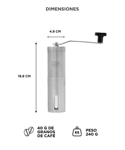 Molinillo de Cafe Manual Gadnic Triturador Semillas  - 5