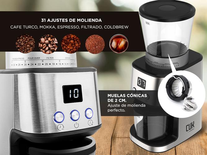 Molinillo de Cafe Electrico Gadnic Kahve Línea Cuk - 2
