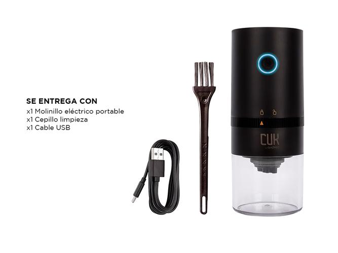 Molinillo Eléctrico GR50 Gadnic De Café Portátil Cónico 3.7V - 6