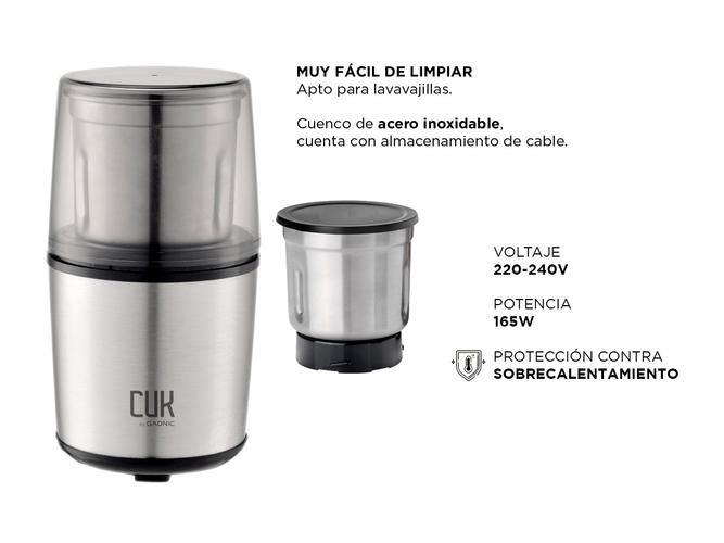 Molinillo de Café y Semillas CG200 Gadnic Eléctrico 200W  Outlet - 4