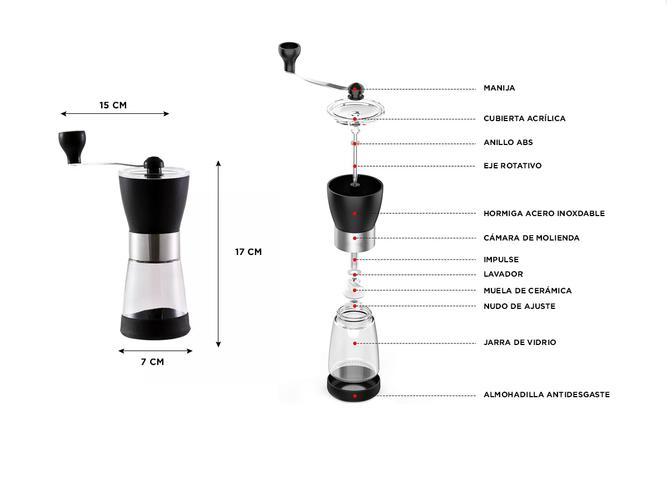 Molinillo de Café Gadnic GR7 Profesional  - 5