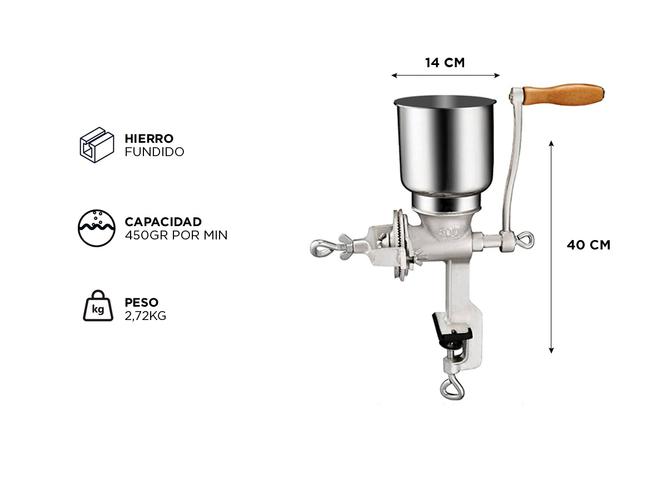 Molinillo Manual Gadnic Proker Para Granos - 4