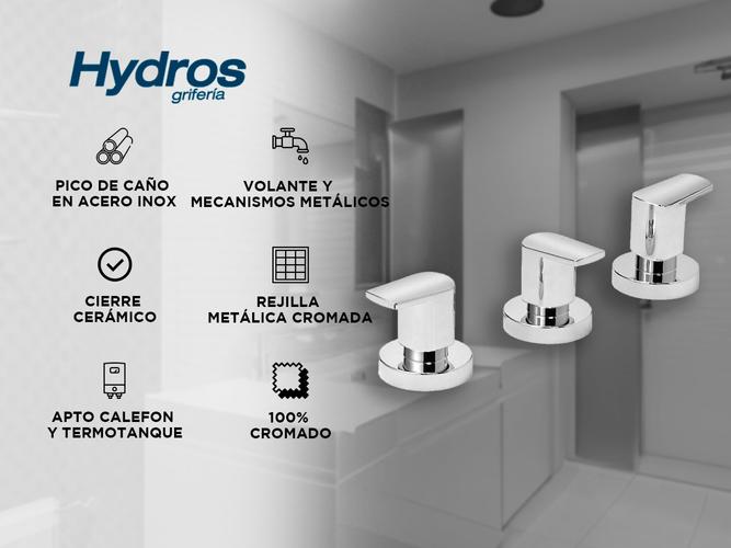 Griferia Bidet Hydros Cierre Ceramico Baño Viva Nova 404211 - 1