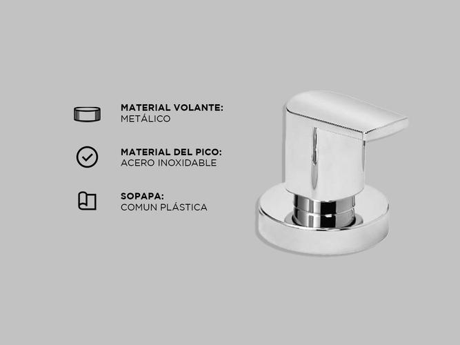 Griferia Bidet Hydros Cierre Ceramico Baño Viva Nova 404211 - 3