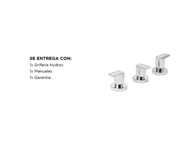 Griferia Bidet Hydros Cierre Ceramico Baño Viva Nova 404211 - 5