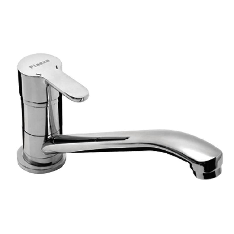 Griferia Cocina Piazza Emblem Monocomando Mesada Canilla Metal