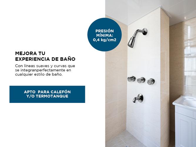 Griferia Hydros Ducha Bañera Embutir Viva Cromo Transferencia 705211 - 3