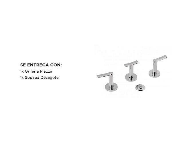 Griferia Bidet Piazza Mind Transferencia Cierre Ceramico - 5