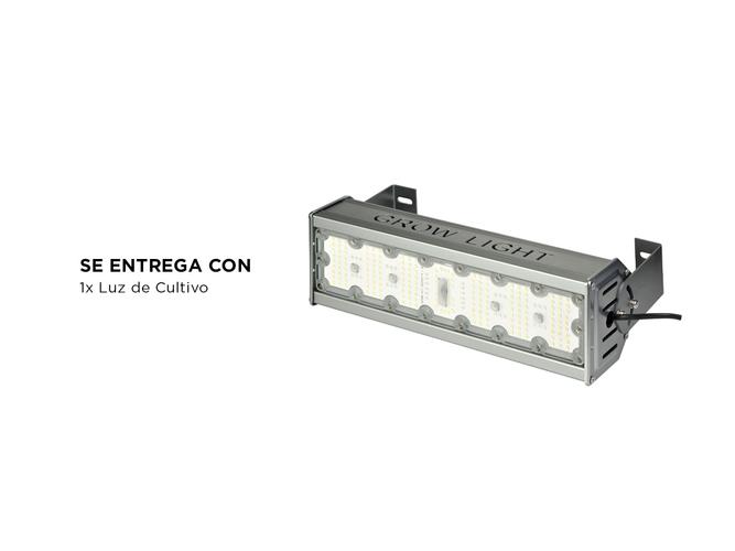 Luz Led Cultivo Indoor Gadnic Reflector Blanco de 60w - 6