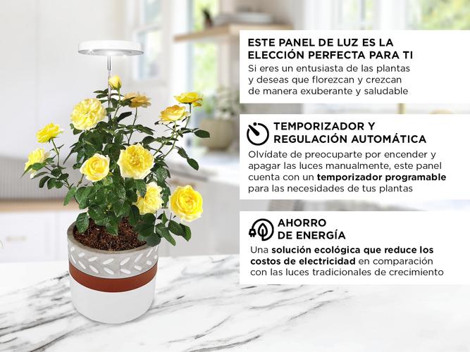 Aro de Luz de Cultivo Gadnic GROW4 Indoor Temporizador Automático - 3