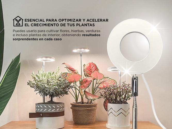 Aro de Luz de Cultivo Gadnic GROW4 Indoor Temporizador Automático - 4