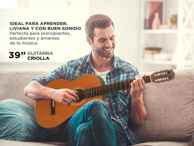 Guitarra Criolla Eclair clasica 39 pulgadas - 2