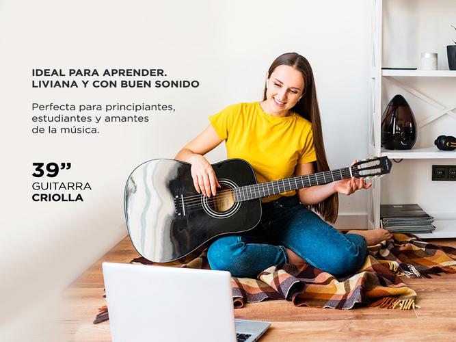Guitarra Criolla Gadnic 39 COLOR - 3