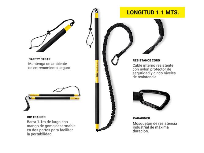  Cable de resistencia Fitness Entrenamiento - 4