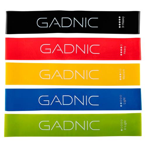 Bandas Elásticas Gadnic Isométricas Kit x5 Super Resistentes Usado - 0