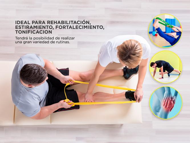 Bandas Elásticas Gadnic Isométricas Kit x5 Super Resistentes Usado - 2