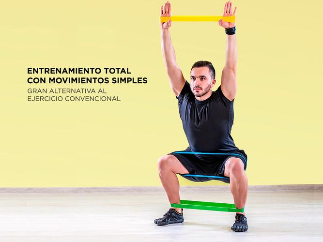 Bandas Elásticas Gadnic Isométricas Kit x5 Super Resistentes Usado - 3