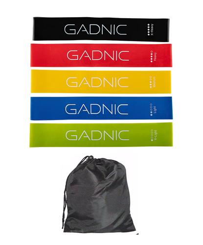 Bandas Elásticas Gadnic Isométricas Kit x5 Super Resistentes - 6
