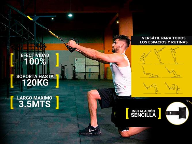 Kit Banda de Suspension P3 Pro  + Bandas de Resistencia + Soga Gadnic - 4