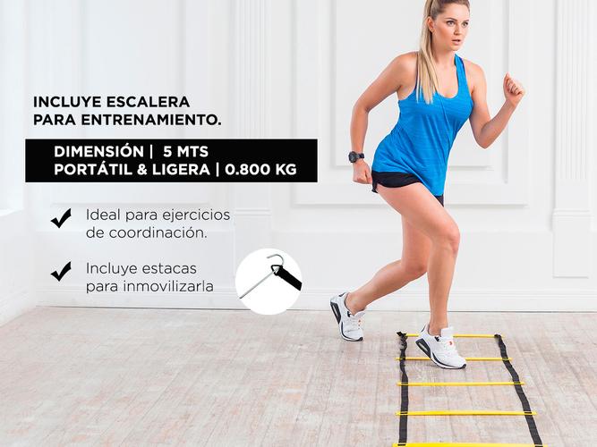 Kit Entrenamiento Funcional Gadnic Fitnes Running - 2
