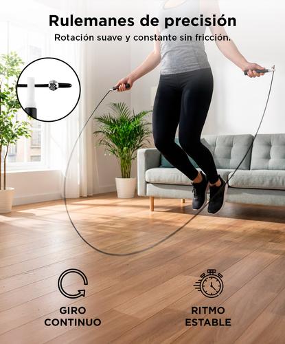 Soga De Saltar Gadnic Speed Rope Metalica - 2