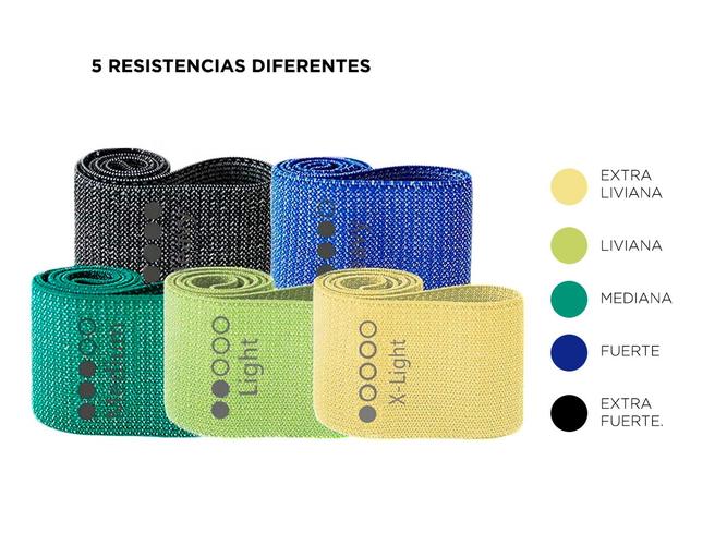 Kit 5 Bandas Isométricas GADNIC POLYESTER - 4
