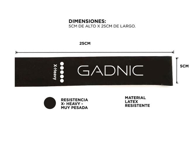 Banda De Resistencia Gadnic Latex Very Strong - 3