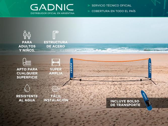 Red de Fútbol Tenis Gadnic Sport Kit Completo - 1