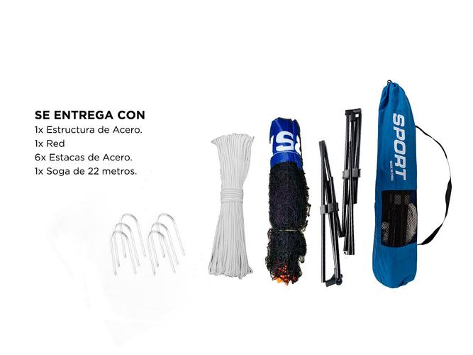 Red de Fútbol Tenis Gadnic Sport Kit Completo - 5