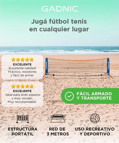 Red de Fútbol Tenis Gadnic Sport Kit Completo - 1