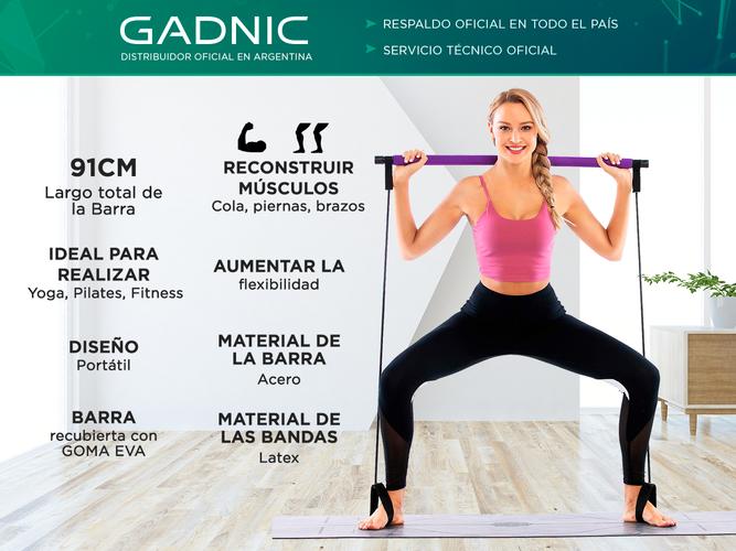 Barra De Traccion Gadnic Para Yoga Pilates - 1