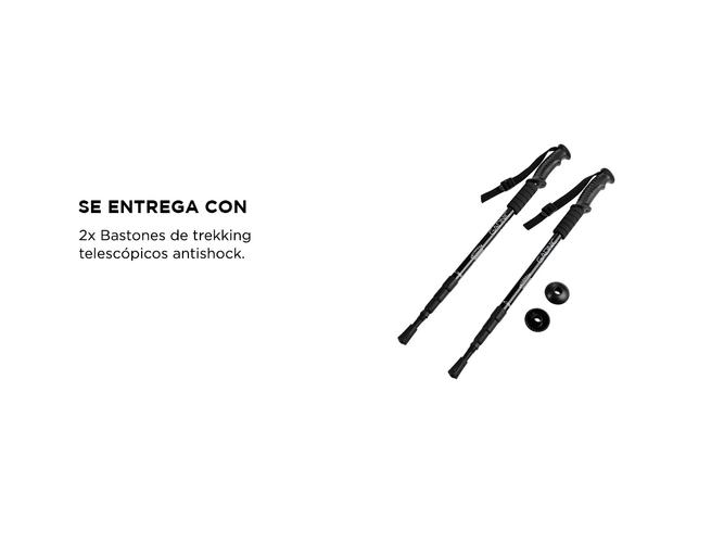 Kit Bastones Trekking Gadnic Telescopico Antishock - 5